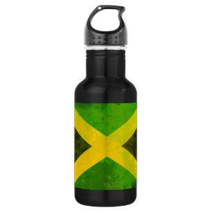 Garrafa bandeira jamaica - raízes reggae