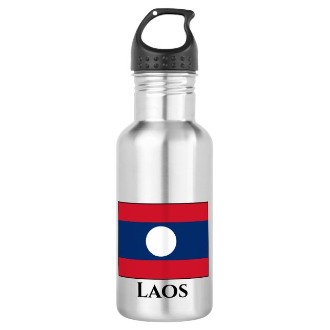 Garrafa Bandeira Laos (Frente)