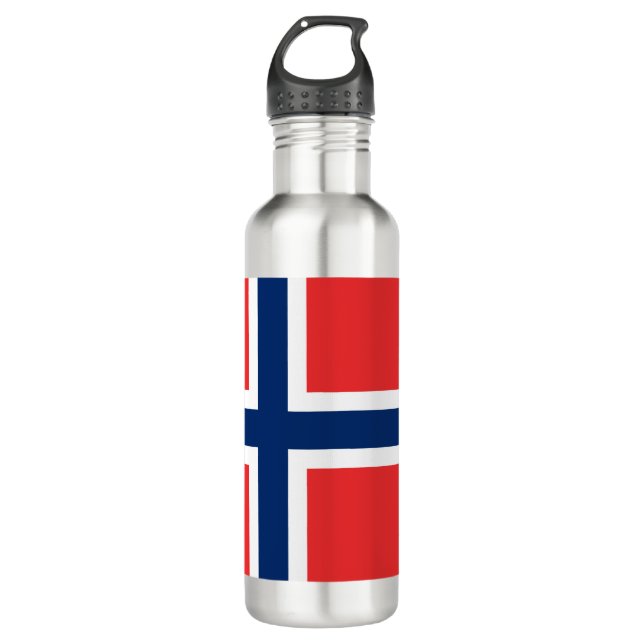 Garrafa Bandeira norueguesa (Noruega) (Frente)
