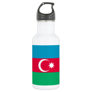 Garrafa Bandeira Patriótica do Azerbaijão