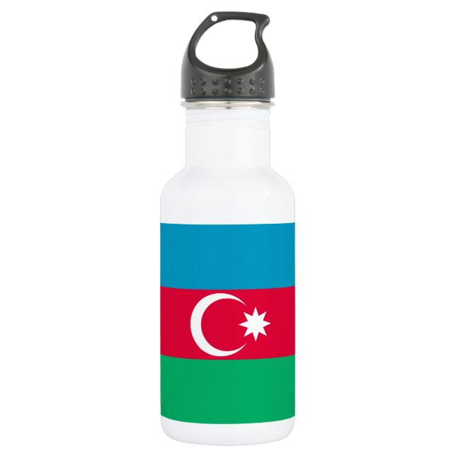 Garrafa Bandeira Patriótica do Azerbaijão (Frente)