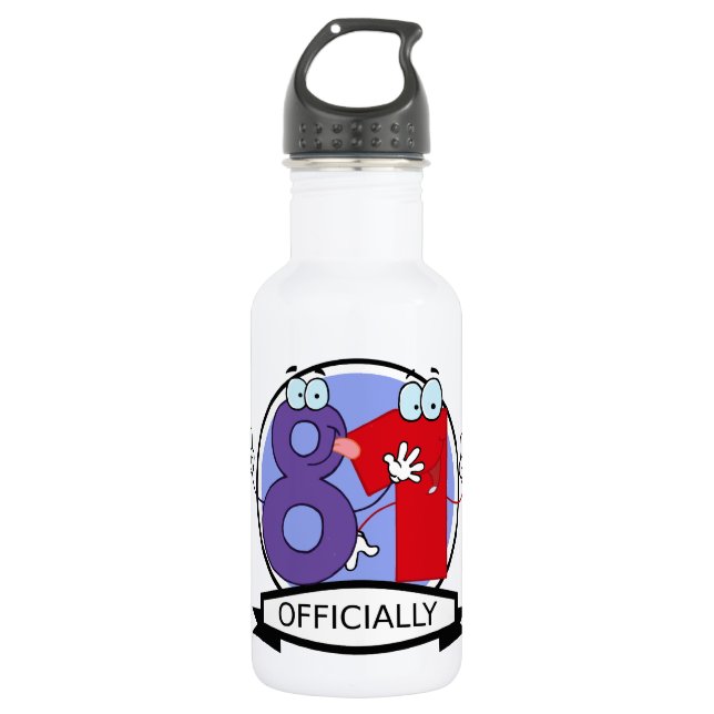 Garrafa Banner de Aniversário Oficialmente 81 (Frente)