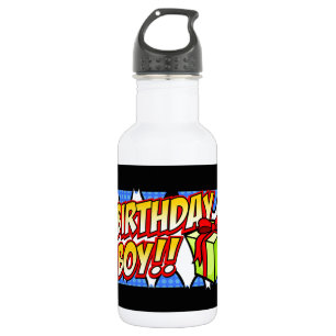 Garrafa Banner do Birthday Boy