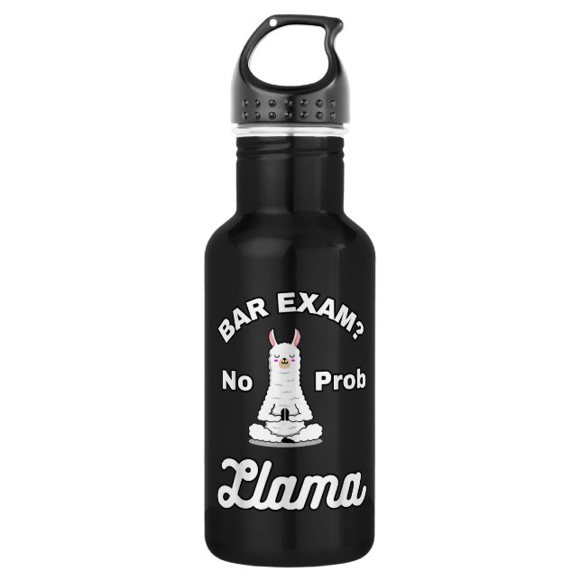 Garrafa Bar Exam No Llama Problem Law School Attorney (Frente)