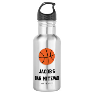 Garrafa Bar Mitzvah do basquetebol personalizado