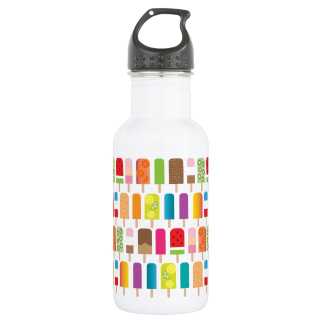 Garrafa Bares e Popsicles do sorvete (Frente)