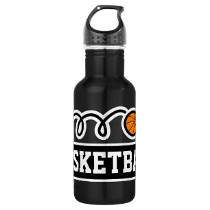 Garrafa Basquete esportivo com nome personalizado customiz