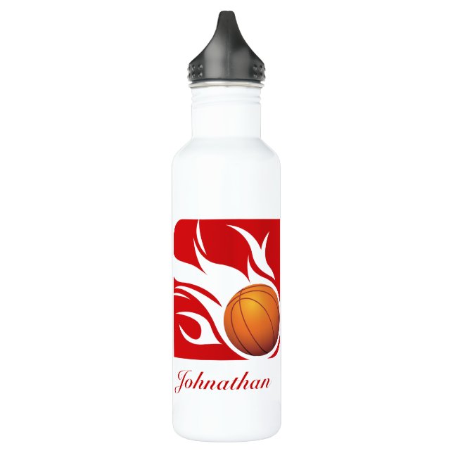 Garrafa Bâtilos de Fundo Personalizados, Preto e Branco (Esquerda)