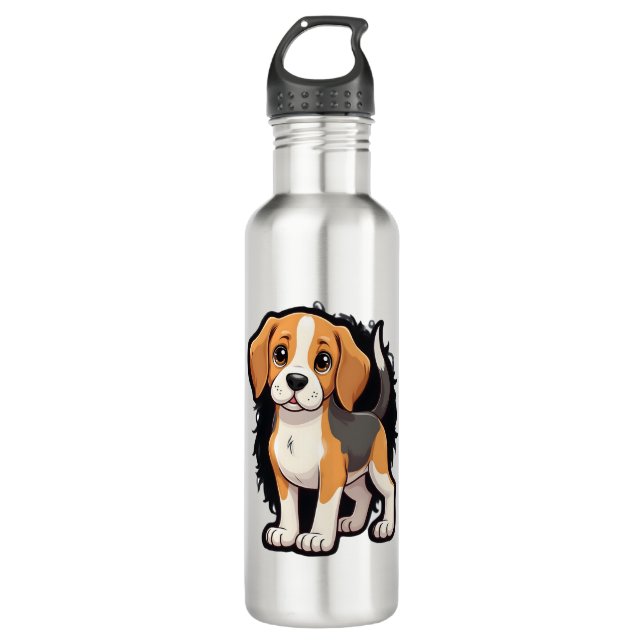 Garrafa Beagle Dog T Shirt (Frente)