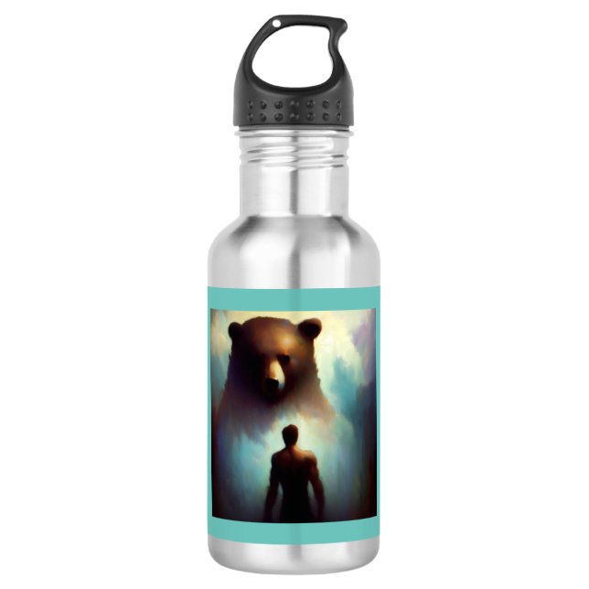 Garrafa Bear Animal Espirituoso 1 (Frente)