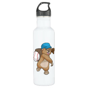 Garrafa Beaver no Baseball Sports com Boné