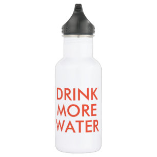 Garrafa Beba mais humor engraçado Waterbottle da água