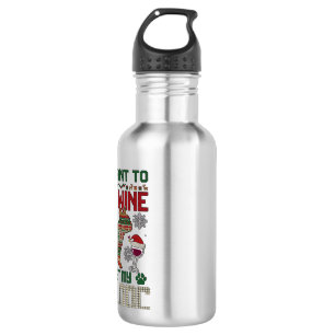 Garrafa Beba Vinho Bulldog Cachorro Suéter Feio Chapéu de