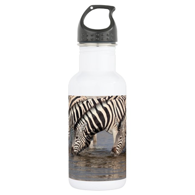 Garrafa Bebendo Zebras (Frente)