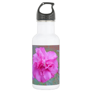 Garrafa Bela Rosa Fuchsia em Flor