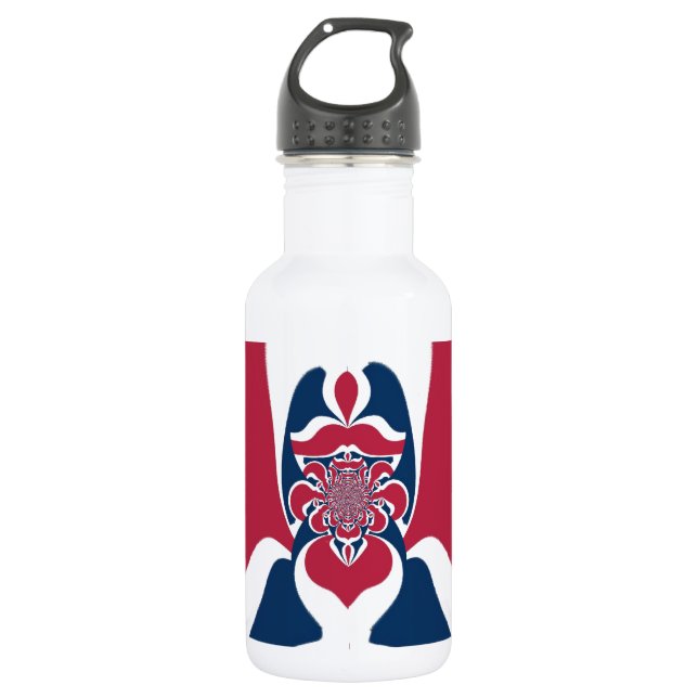 Garrafa Belo Design de Trendy Art personalizável (Frente)