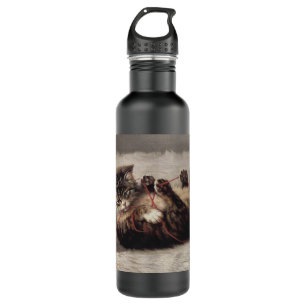 Garrafa Berço de Gato, Um Gato Brincando com um Novelo de 