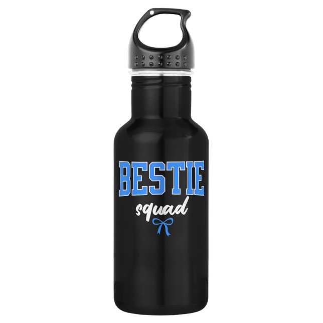 Garrafa Best Bestie Squad For Boys Kids Friend Matching (Frente)