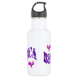 Garrafa Bianca, Nome De Meninas Feito Com Pansias,