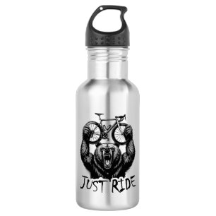 Garrafa Bicicleta Apenas Urso de Corrida