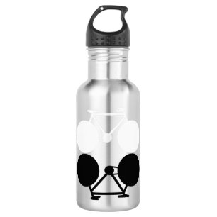 Garrafa Bicicletas gráficas contrastantes