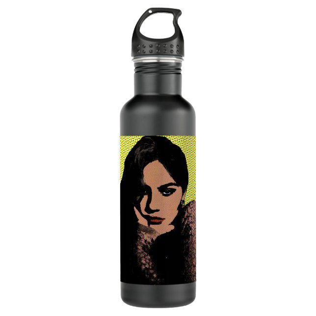 Garrafa Birthday Gift Gracie Abrams Style Pop Art Unisex V (Frente)