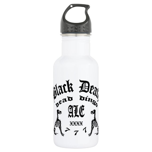 Garrafa Black Death 777 - Morto Dingo Ale (Frente)
