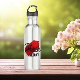 Garrafa Black Friday Creative Promotion Water Bottle