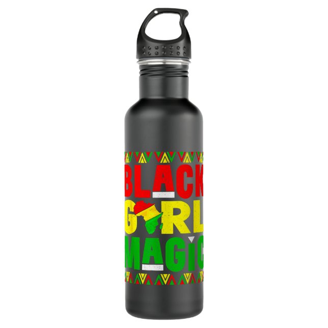 Garrafa Black Girl Magic BLM 10.ª Legal Vive M (Frente)