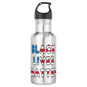 Garrafa Black Lives é importante BLM