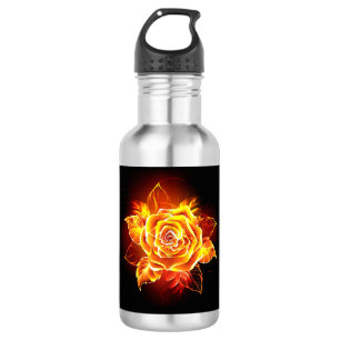 Garrafa Blooming Fire Rosa