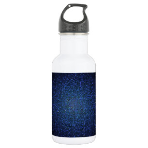 Garrafa Blue Glitter Sequin Disco 32. oz.