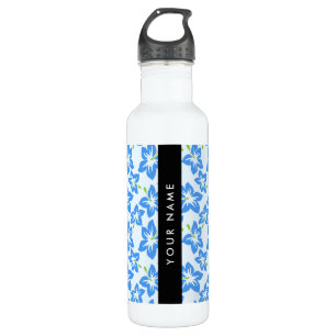 Garrafa Blue Hibiscus, Blue Flowers, Seu Nome
