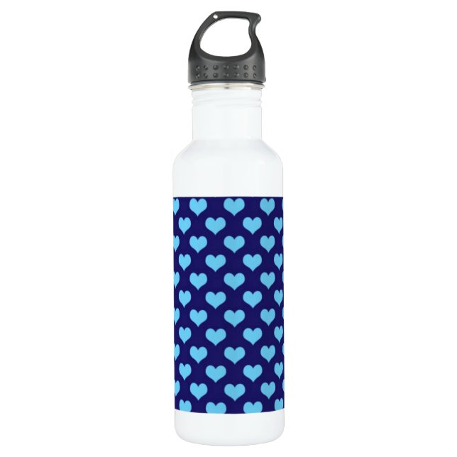 Garrafa Blue Love Hearts (Frente)