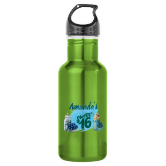 Garrafa Blue Sweet Sixteen Water Bottle