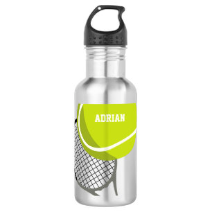 Garrafa Bola de Tênis & Raquete Personalizada