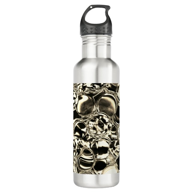 Garrafa Bolhas de ouro ou bolhas de vidro? (Frente)