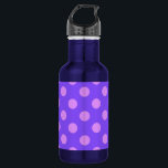 Garrafa Bolinhas de Lilac na periwinkle<br><div class="desc">Bolinhas de Lilac na periwinkle</div>