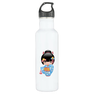 Garrafa Boneca de Maiko Kokeshi - menina de gueixa