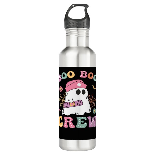 Garrafa Boo Boo Crew Ghost Enfermeira Clássica (Frente)