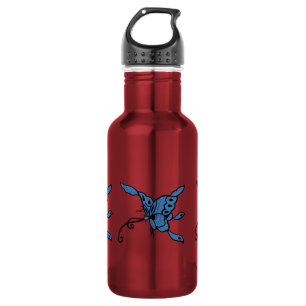 Garrafa Borboleta Azul