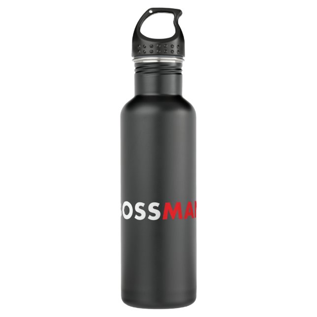 Garrafa Boss Man Popular Gift Idea Boss' Day (Frente)