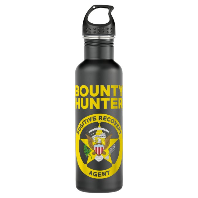 Garrafa Bounty Hunter Fugitive Recovery Agent Bondsma (Frente)