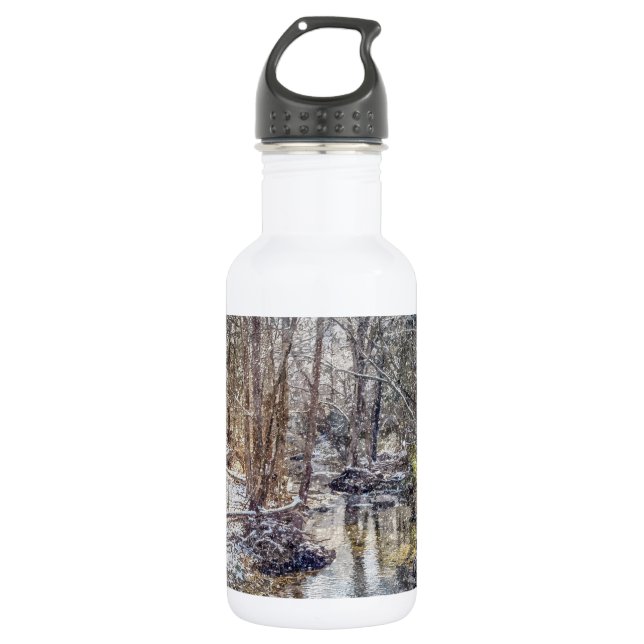 Garrafa Branson Fall Creek Winter Snow Painterless (Frente)