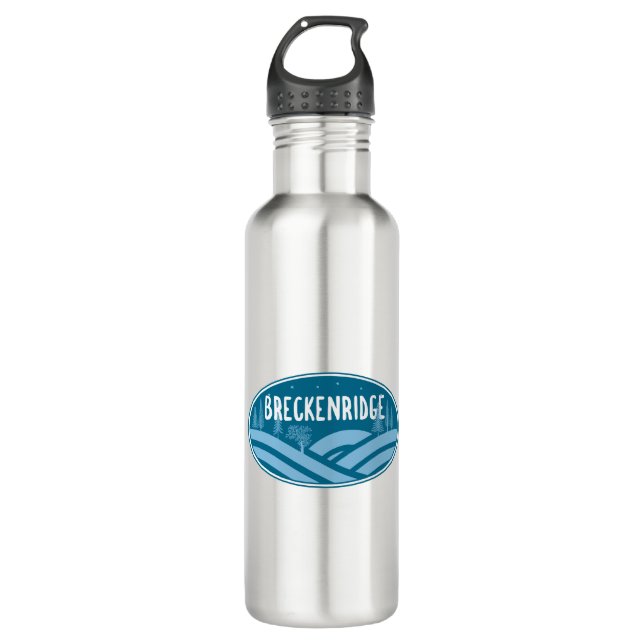 Garrafa Breckenridge Colorado ao ar livre (Frente)