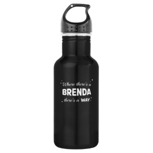 Garrafa Brenda Name Dizendo Design Para Brendas Orgulhosa