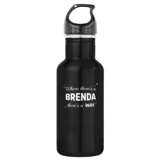 Garrafa Brenda Name Dizendo Design Para Brendas Orgulhosa