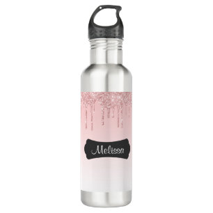 Garrafa Brilho Rosa Moderno