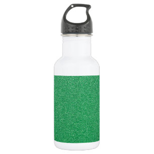 Garrafa Brilho Verde, Esparto, Fundo Brilhante