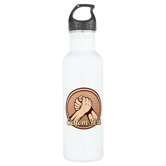 Garrafa Bronze da luta do braço (Frente)